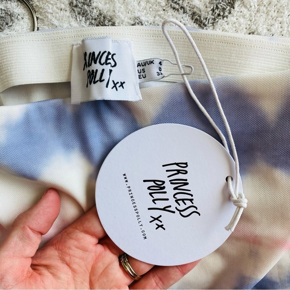 Princess Polly Cropped Tube Top Size 0 - Picture 4 of 8